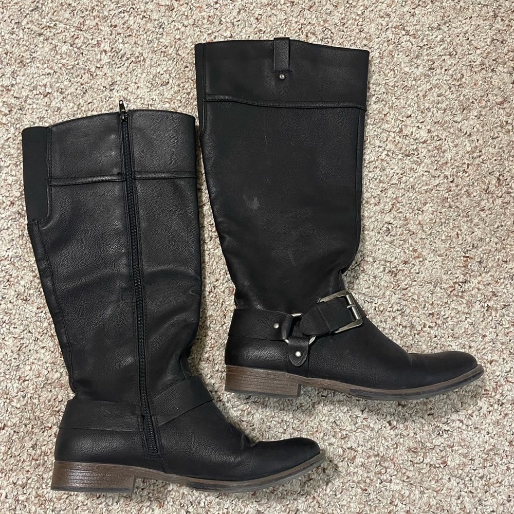 Women’s Ruff Hewn boots. Size: 11. Black.